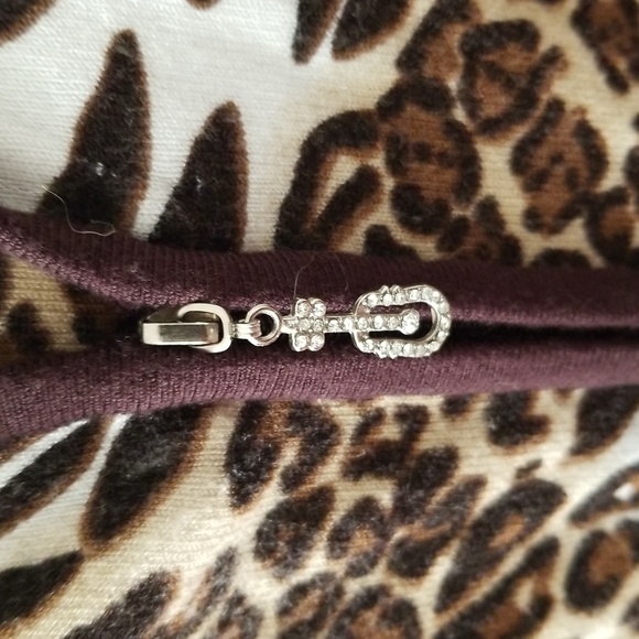 Laura Petites leopard print shell and cardigan - Picture 4 of 7